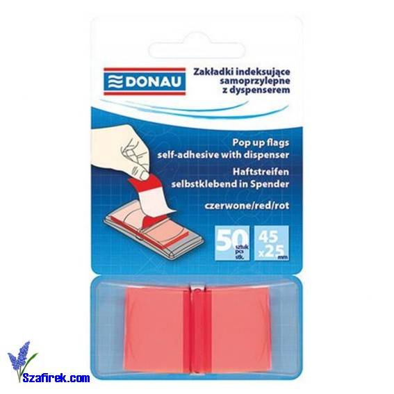 Tusz do pieczątek DONAU, 30ml, czerwony