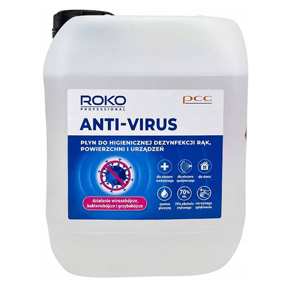 PCC PROFESSIONAL ANTIVIRUS do dezynfekcji 5l