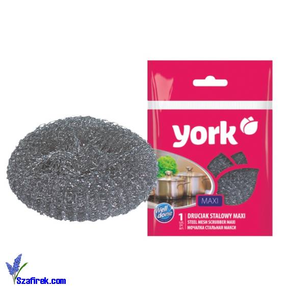 Druciak stalowy MAXI york 1szt