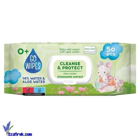 Chusteczki nawilżane dla dzieci GOWIPES 50szt.