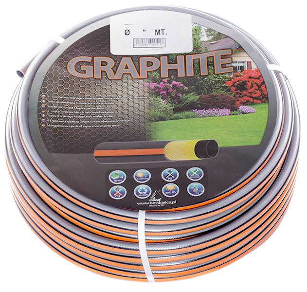 Wąż ogrodowy Graphite 3/4" 50m 4-warstw.