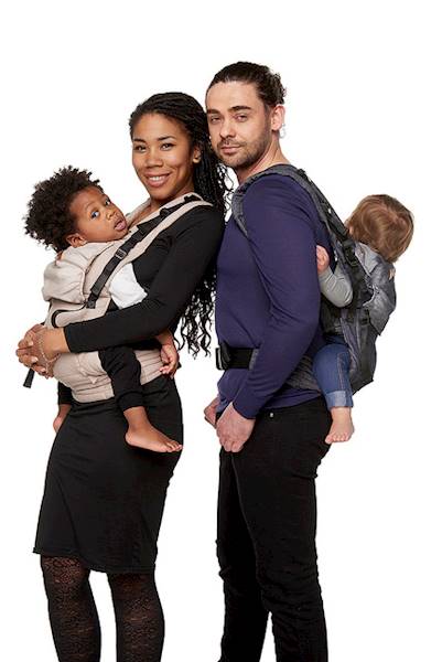 Nosidełko 4 Way Click Carrier Dark Jeans