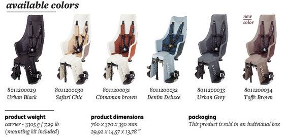Fotelik row.excl.Maxi PLUS LED bagażnik denim delu