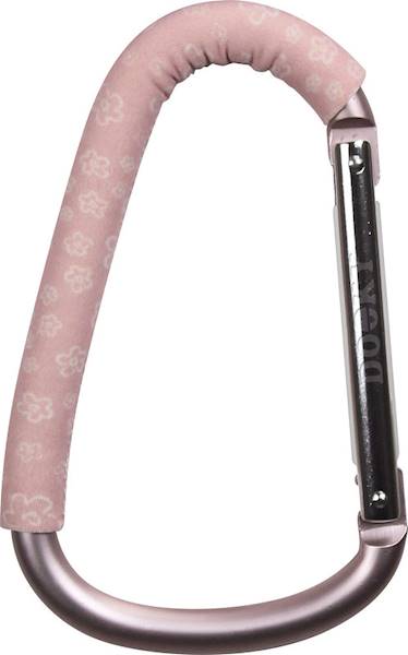 Uniwersalny hak zaczep do wózka Floral Pink 