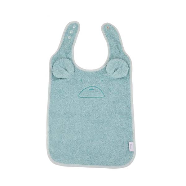 B-Śliniaczek Eco organic Bear blue mint
