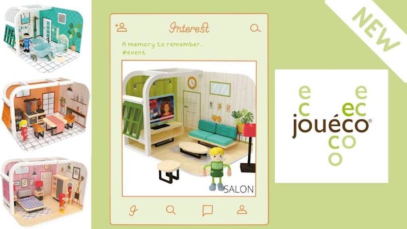 Domek dla lalek SALON 