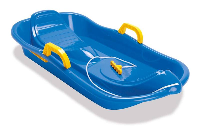 SANKI z hamulcami blue 79 cm classic
