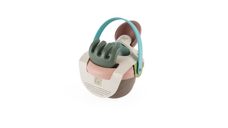 GREEN BEAN Zestaw do piasku 10+ m-cy