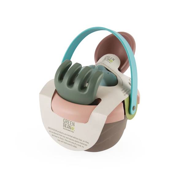 Zestaw do piasku 10+ m-cy GREEN BEAN Dantoy