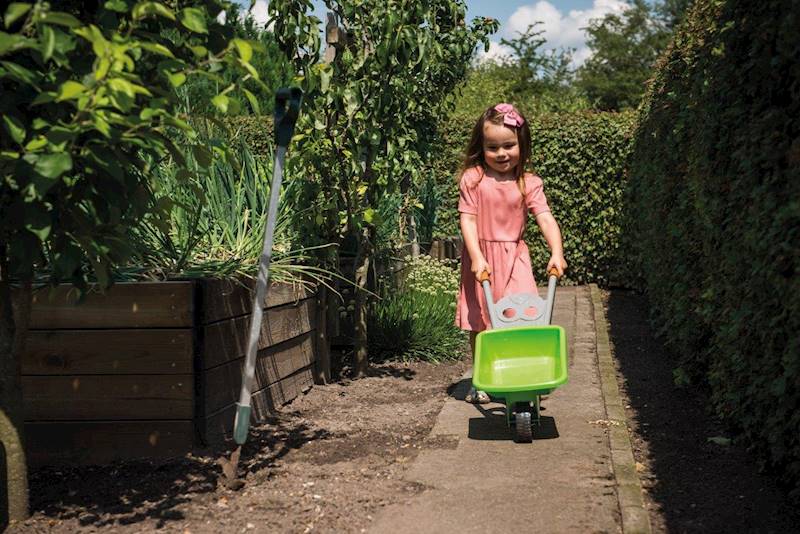 GREEN GARDEN Zestaw taczka i akcesoria ogrodnika