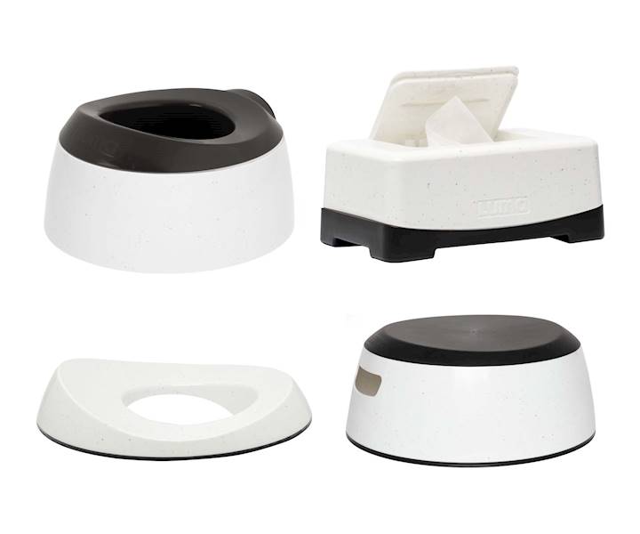 Nocnik LUMA Speckles White