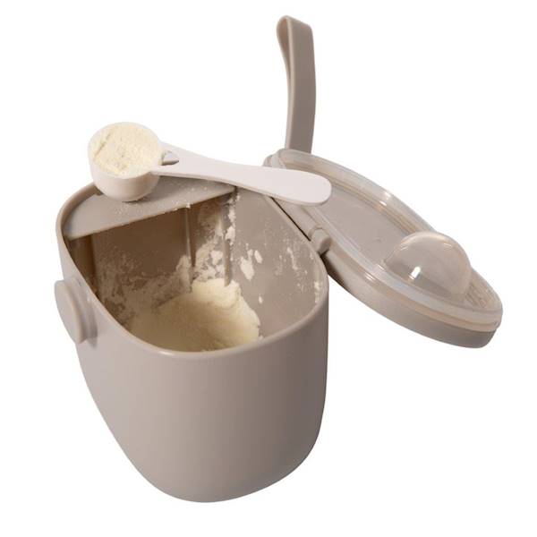 B-Pojemnik na mleko w proszku 500 ml GREY 