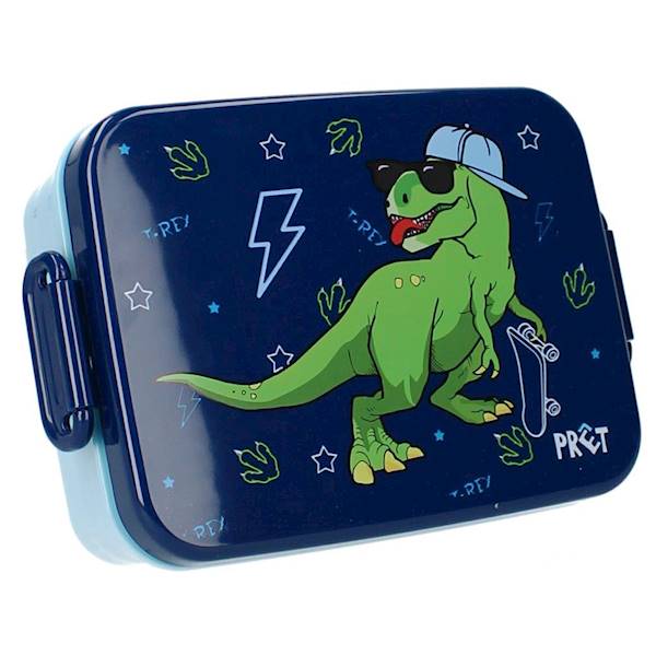 Lunch box PRET Dino T-Rex Navy 
