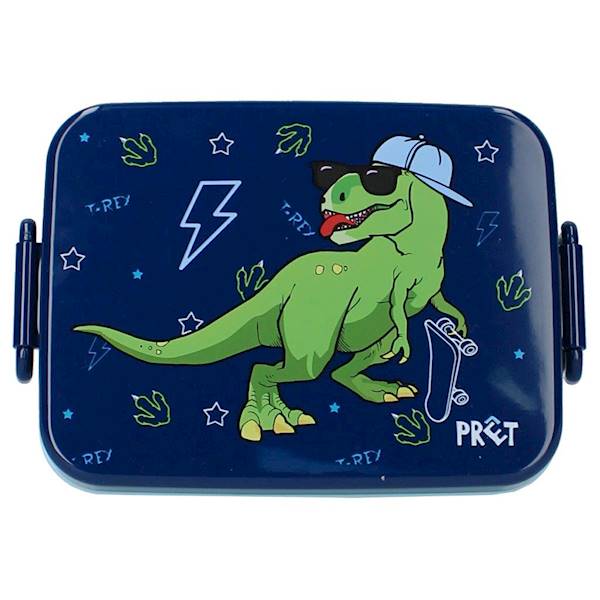 Lunch box PRET Dino T-Rex Navy 