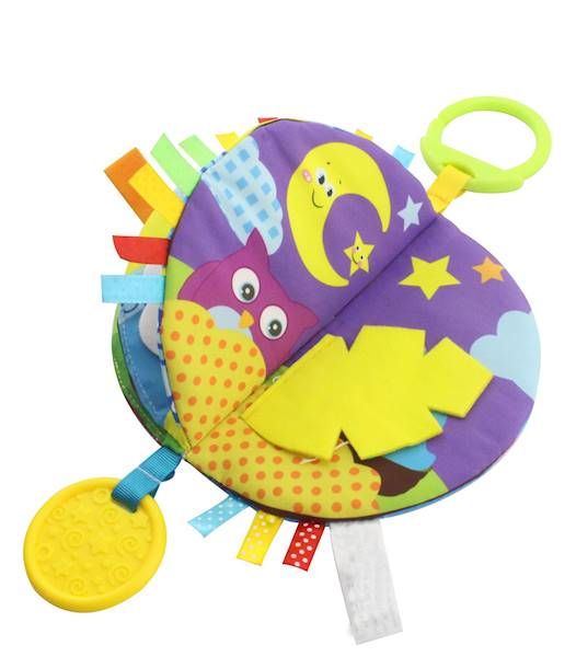 B-Książeczka sensoryczna Baby's Day gryzak
