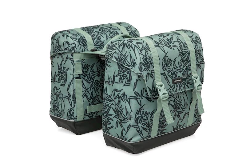 Bamboo Alba Double torba rowerowa green