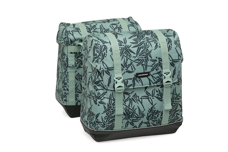 Bamboo Alba Double torba rowerowa green