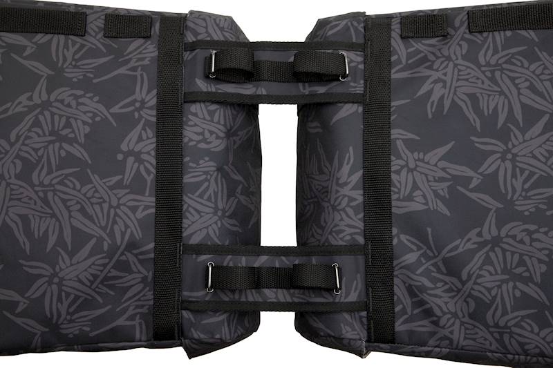 Bamboo Alba Double torba rowerowa black