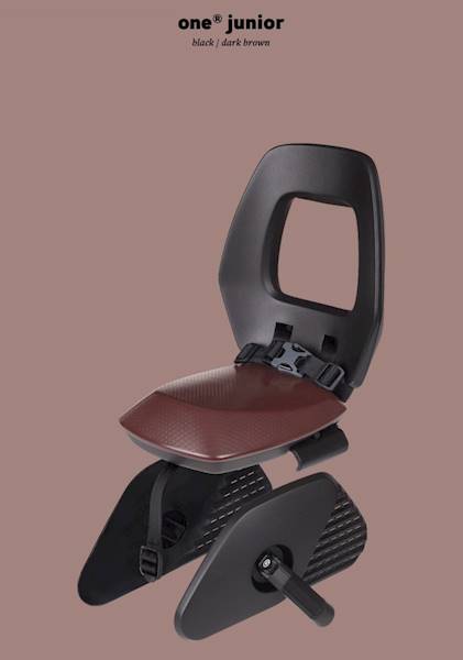 Fotelik row. Bobike Junior ONE black/dark brown