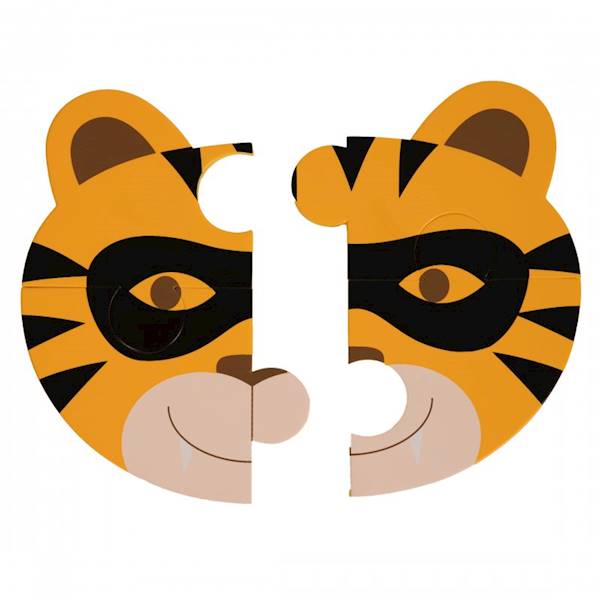 B-Puzzle Animal tygrys hipo żabka 3 szt