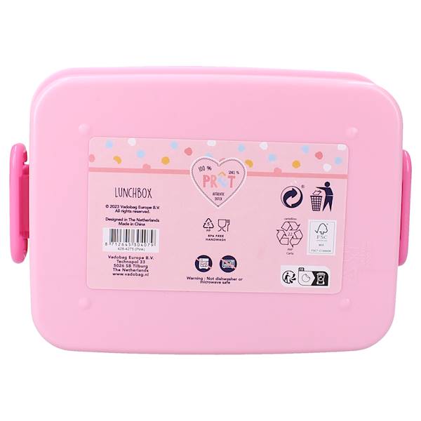 Lunch box PRET Unikorn Heart PINK