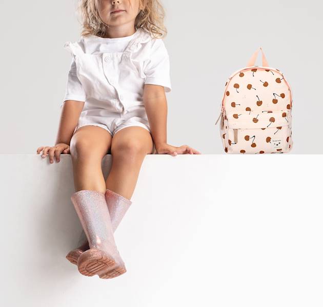 Plecak dla dzieci Paris Cherry sand KIDZROOM