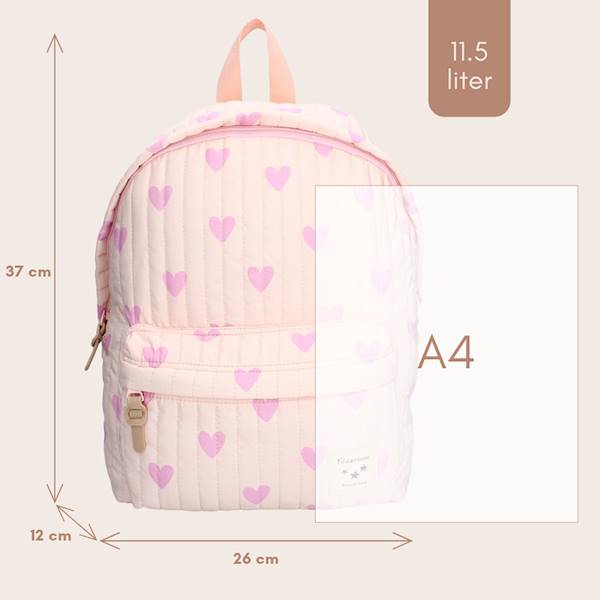 Plecak dla dzieci L Magical Heart pink KIDZROOM