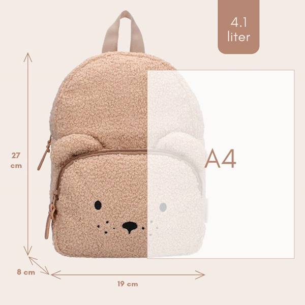 Plecak dla dzieci Comfort Friends brown KIDZROOM