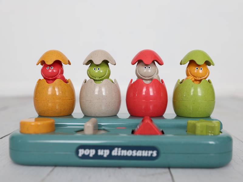 Konsola Pop Up Dinozaury TOLO Bio 12m+