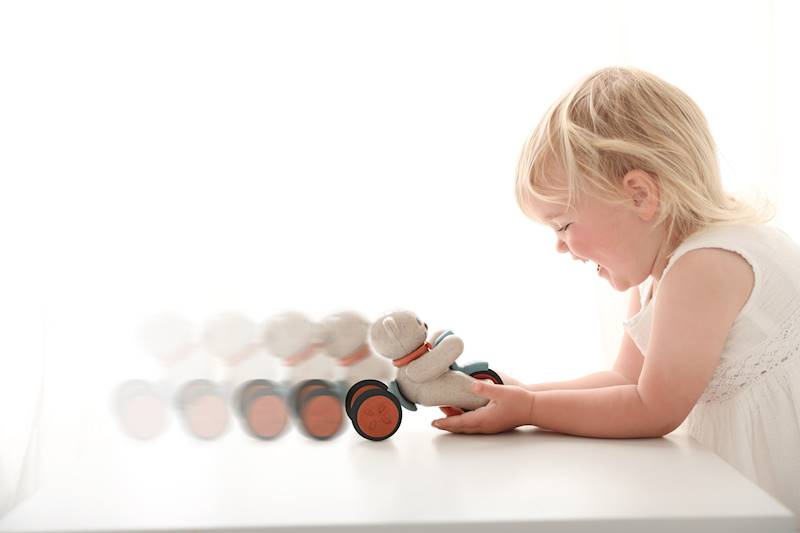 Miś Push and Go TOLO Bio 12m+