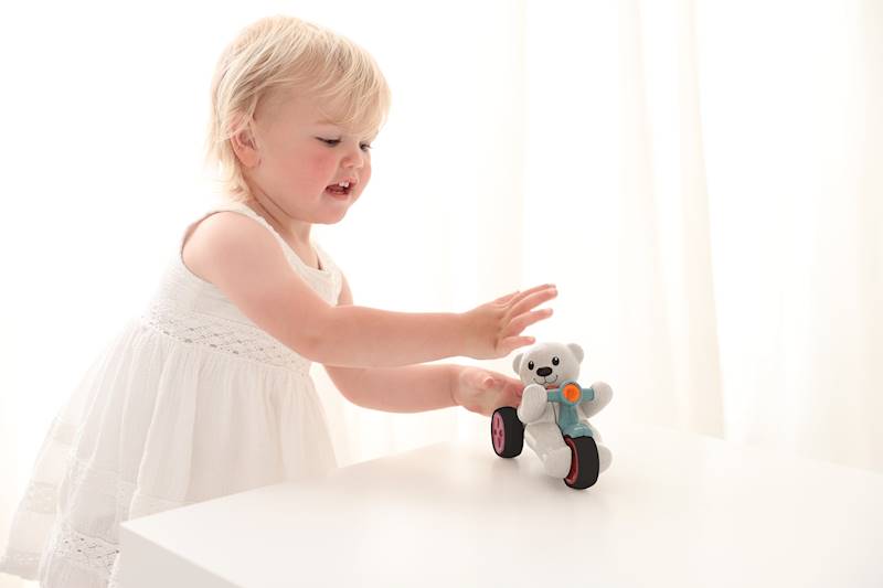Miś Push and Go TOLO Bio 12m+