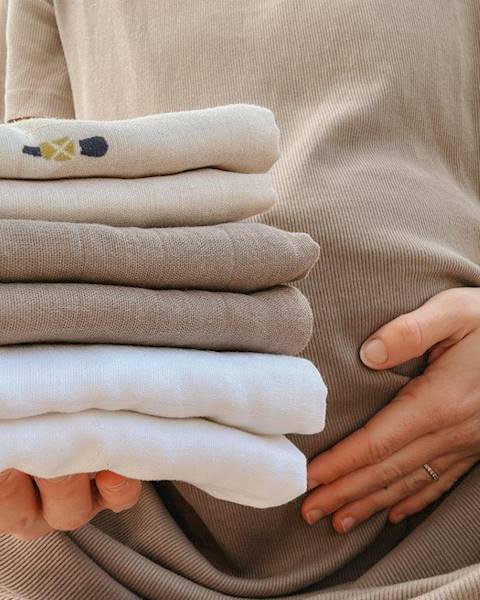 Muślinowe pieluszki 6 pack 70x70 cm Tin Stickman 