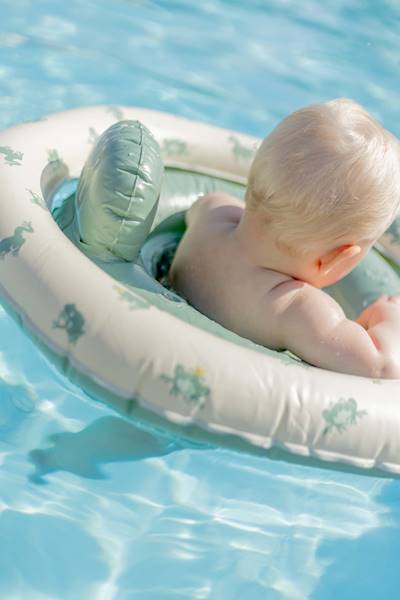 Koło do pływania Baby Fern Froggy z siedziskiem 