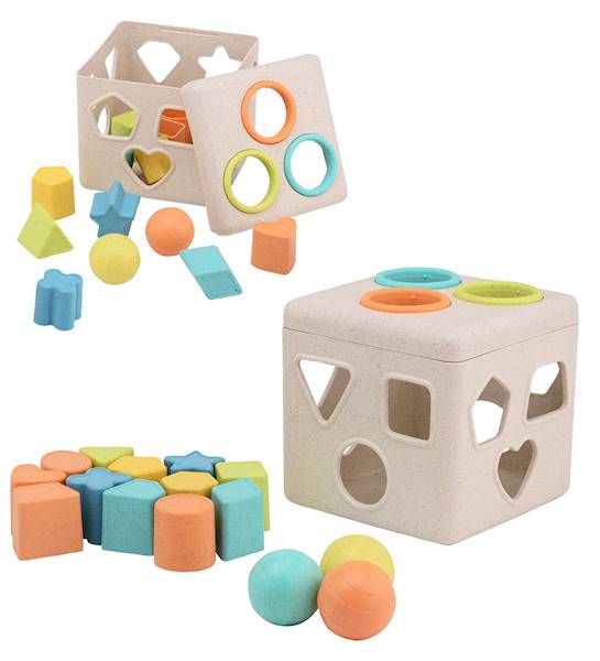 Sorter kształtów BIOplastik Happy World 12 m+