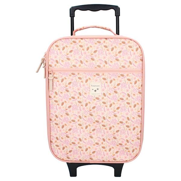 Walizka dla dzieci KIDZROOM Memories Flowers Pink 