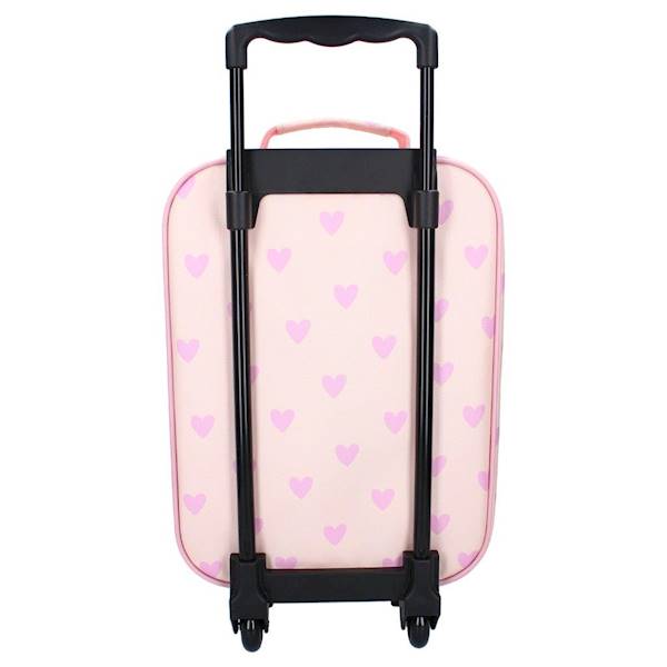 Walizka dla dzieci KIDZROOM Magical Heart pink