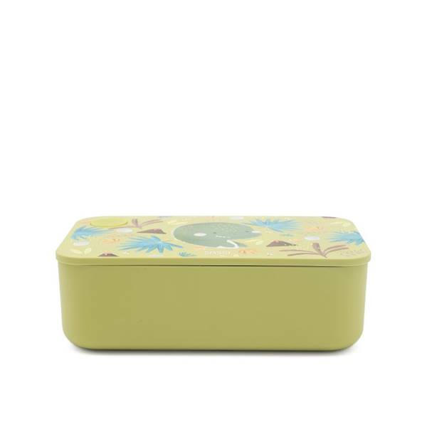 Plastikowy lunchbox pojemnik z rPET Dinozaur SASSI