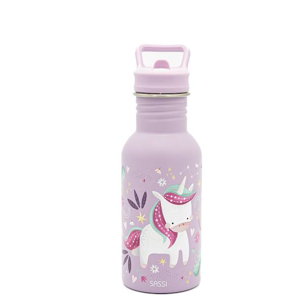 Butelka na wodę bidon 500 ml Jednorożec SASSI 