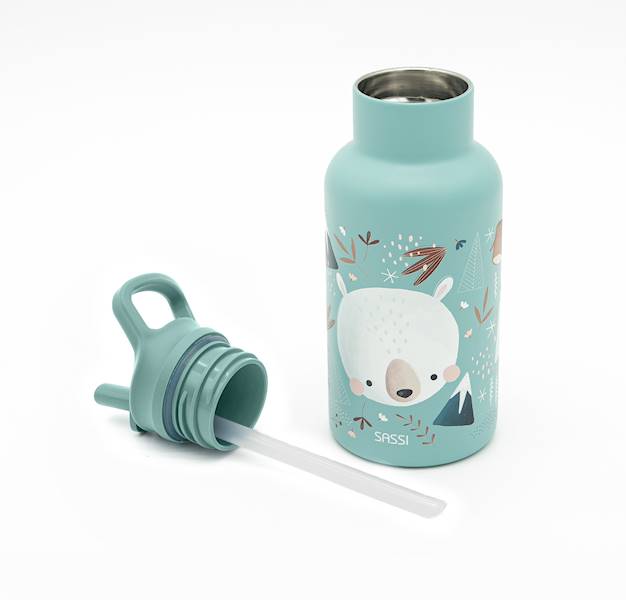Butelka termiczna 350 ml Miś SASSI 