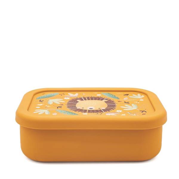 Lunchbox pojemnik silikonowy Lew SASSI