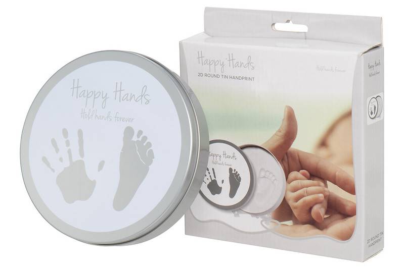 Puszka z odciskiem dłoni i stópki 2D Happy Hands