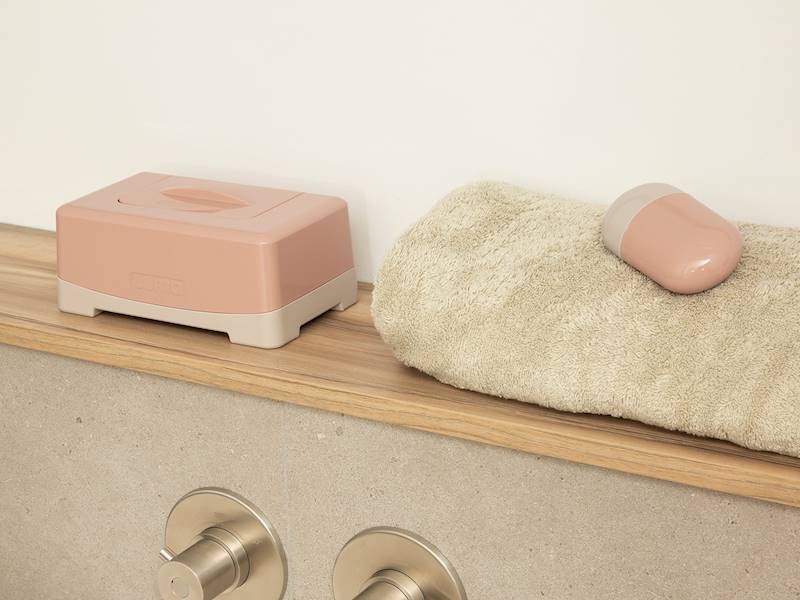 Pudełko pojemnik na chusteczki LUMA Blush Pink