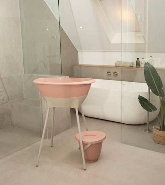Zestaw kąpielowy 8 elem. LUMA Blush Pink