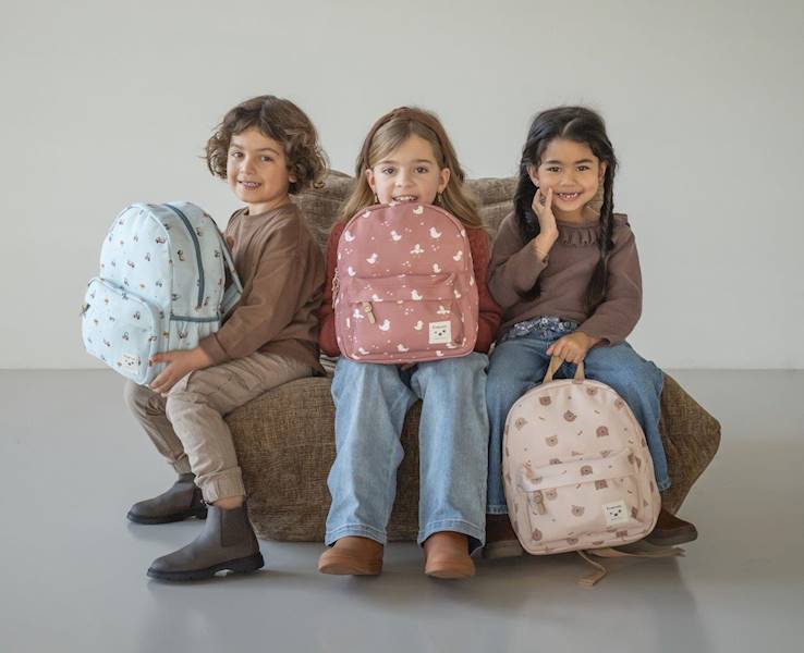 Plecak dla dzieci Little Story Brown KIDZROOM 