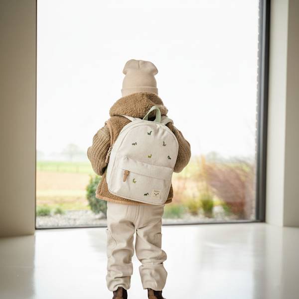 Plecak dla dzieci Nostalgia Dino Beige KIDZROOM