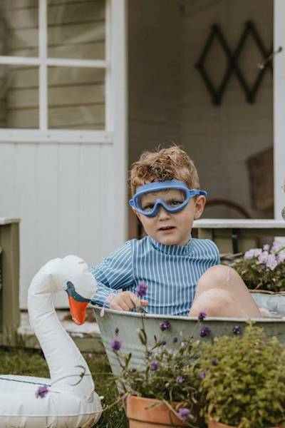 Maska do pływania i nurkowania Azure Blue 3-8 lat