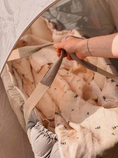 Kocyk pieluszka muślinowa Swaddle Honeybee 100x100