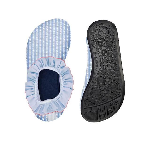 Buty do plywania UV Frill blue seersucker 24/25