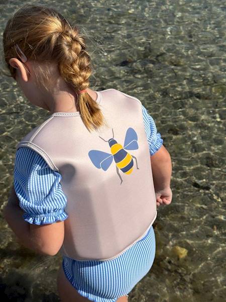 Kamizelka do pływania Neo Honeybee Beige 1-3L