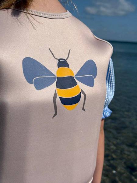 Kamizelka do pływania Neo Honeybee Beige 3-6L